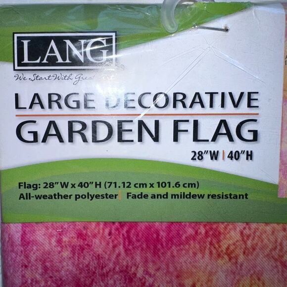 NIP Lang Large Decorative Garden Flag “Love” 28 x 40 - Picture 6 of 6